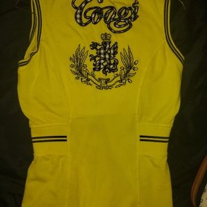 Large Yellow Coogi Dress